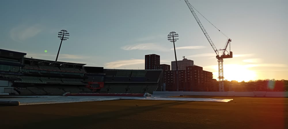 Edgbaston sunset