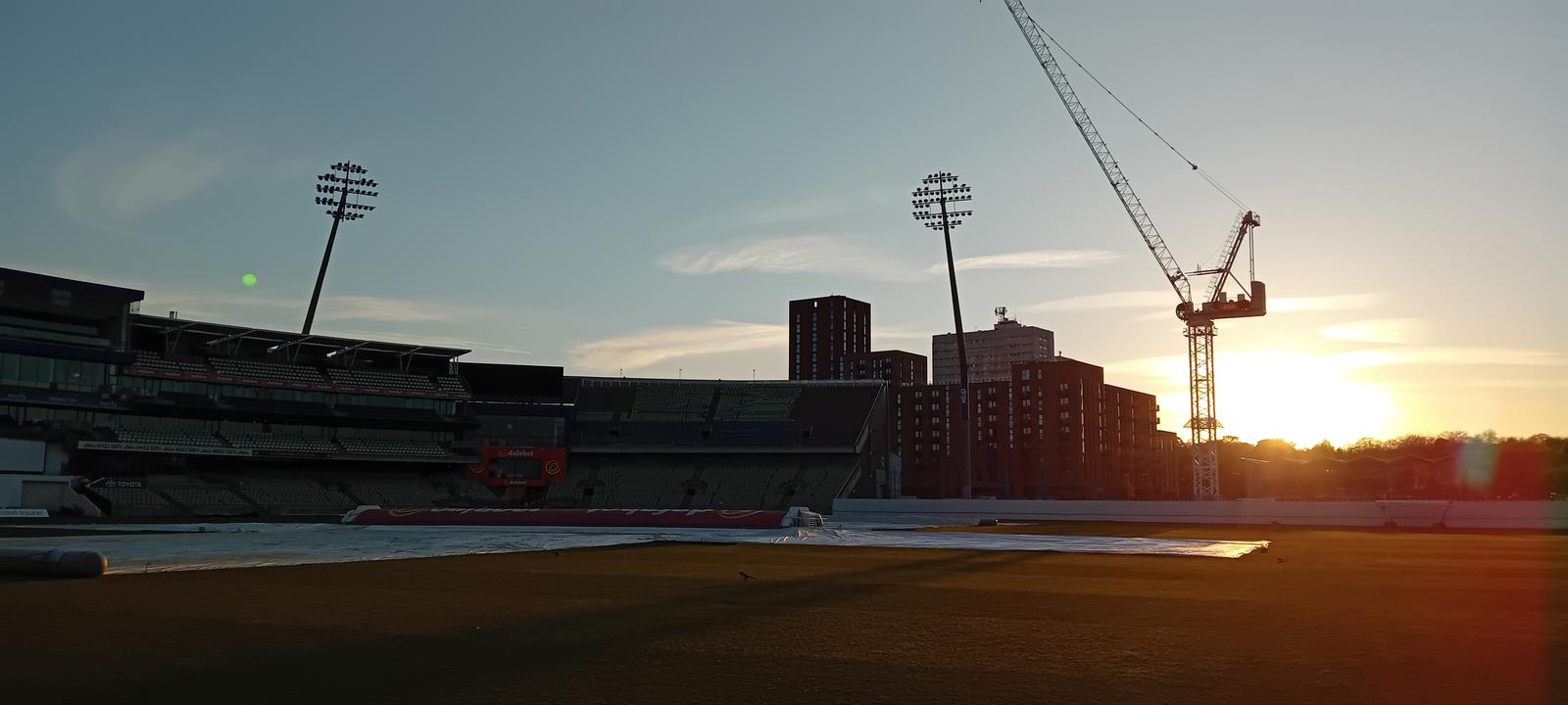 Edgbaston sunset
